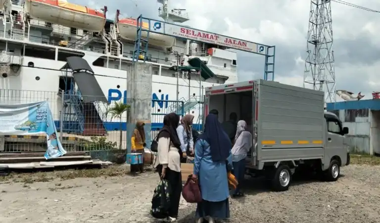 Arus Balik Lebaran di Sampit Masih Sepi, Penumpang Kapal Belum Membeludak