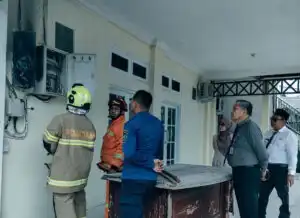 Percikan di Jantung Pelayanan: Korsleting Listrik Nyaris Hanguskan Kantor Dinkes Kotim